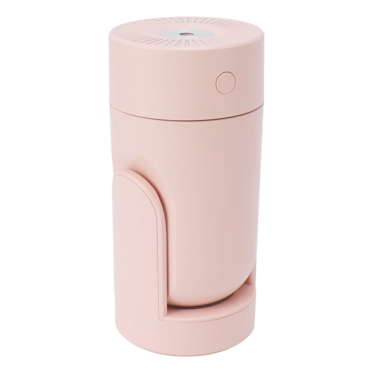 Portable Mini Humidifier USB Automatic Rotating Super Quiet Small Desktop Cool Mist Humidifier for Bedroom Office Car Travel Pink