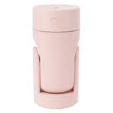 Portable Mini Humidifier Automatic Head Shaking Spray USB Cool Mist Humidifier for Bedroom Desktop Pink