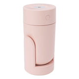 Portable Mini Humidifier Automatic Head Shaking Spray USB Cool Mist Humidifier for Bedroom Desktop Pink