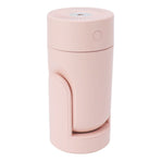 Portable Mini Humidifier Automatic Head Shaking Spray USB Cool Mist Humidifier for Bedroom Desktop Pink