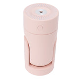 Portable Mini Humidifier Automatic Head Shaking Spray USB Cool Mist Humidifier for Bedroom Desktop Pink