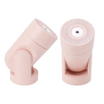 Portable Mini Humidifier Automatic Head Shaking Spray USB Cool Mist Humidifier for Bedroom Desktop Pink