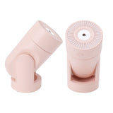 Portable Mini Humidifier Automatic Head Shaking Spray USB Cool Mist Humidifier for Bedroom Desktop Pink - Rear View