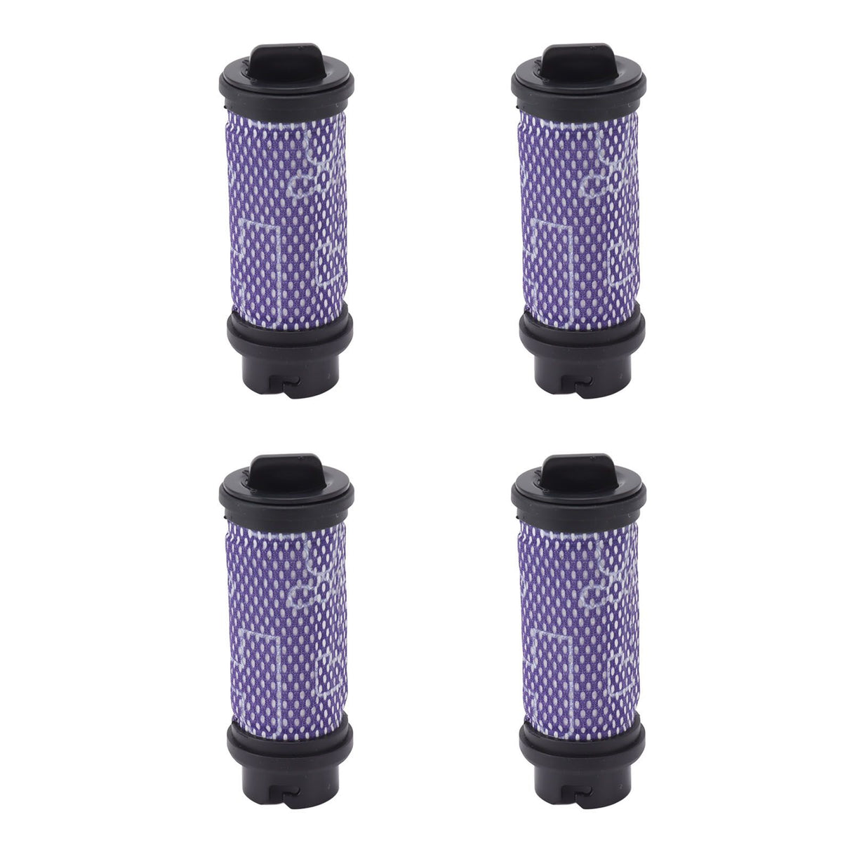 4pcs Vacuum Cleaner Replacement Filter Vacuum Filter Kit For INSE S600 S6P S6 Vacuum Cleaner Parts Purple