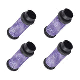 4pcs Vacuum Cleaner Replacement Filter Vacuum Filter Kit For INSE S600 S6P S6 Vacuum Cleaner Parts Purple
