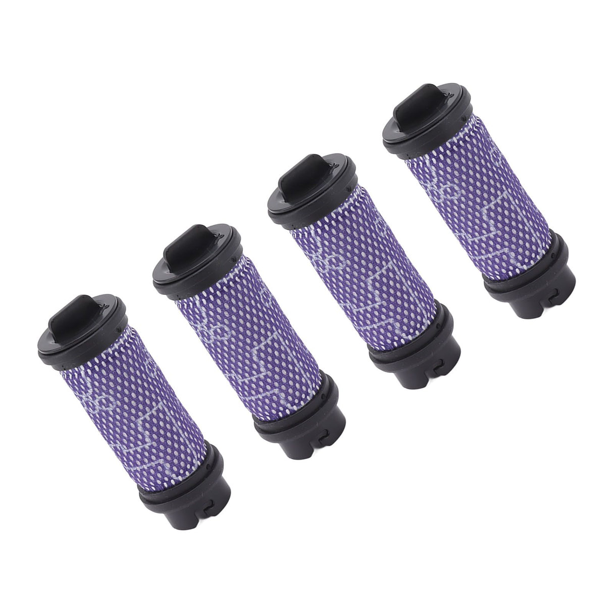 4pcs Vacuum Cleaner Replacement Filter Vacuum Filter Kit For INSE S600 S6P S6 Vacuum Cleaner Parts Purple
