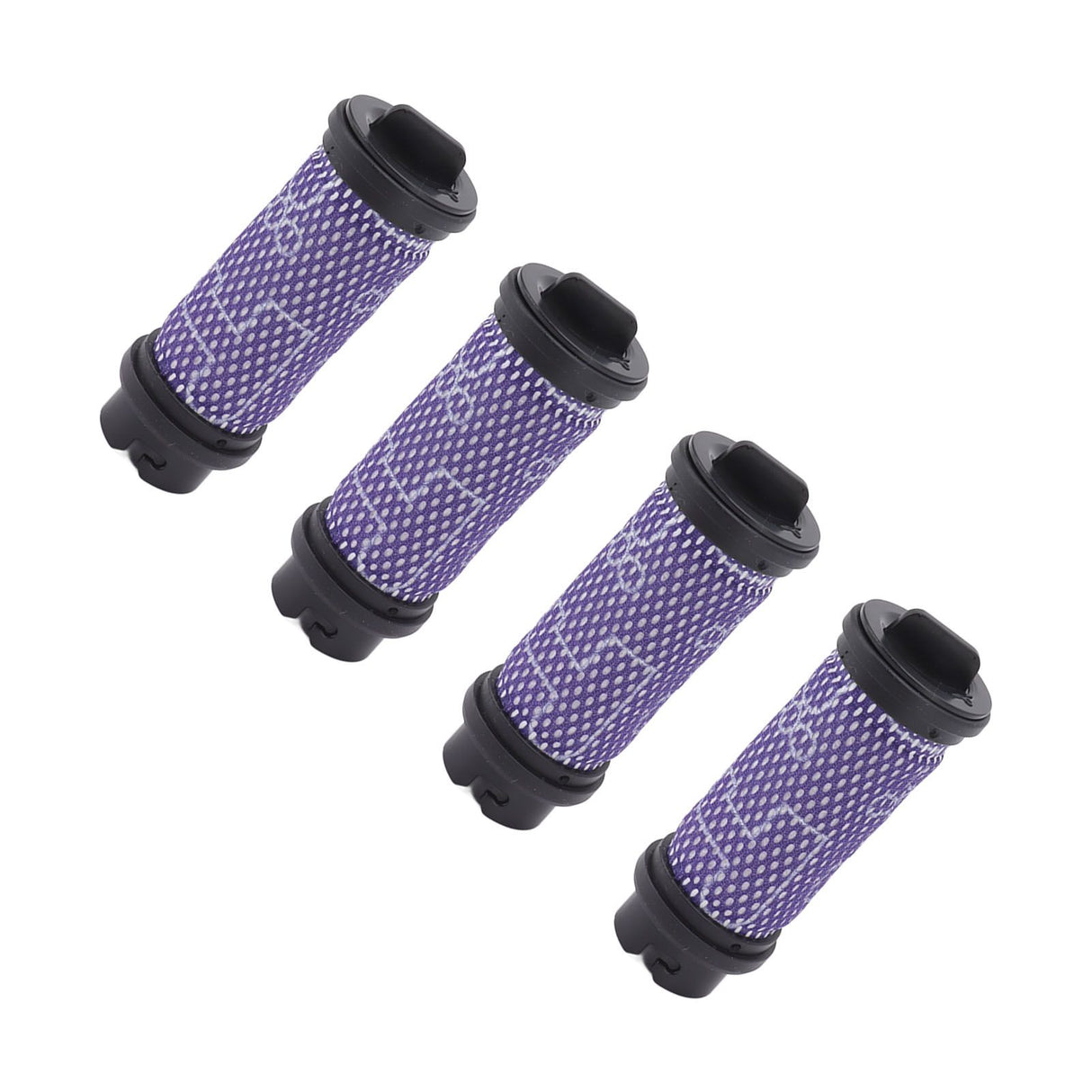 4pcs Vacuum Cleaner Replacement Filter Vacuum Filter Kit For INSE S600 S6P S6 Vacuum Cleaner Parts Purple