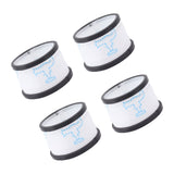 4pcs Vacuum Cleaner Replacement Filter Vacuum Cleaner Accessories Filters For INSE S600 S6P S6 Vacuum Cleaner Parts White - Front View