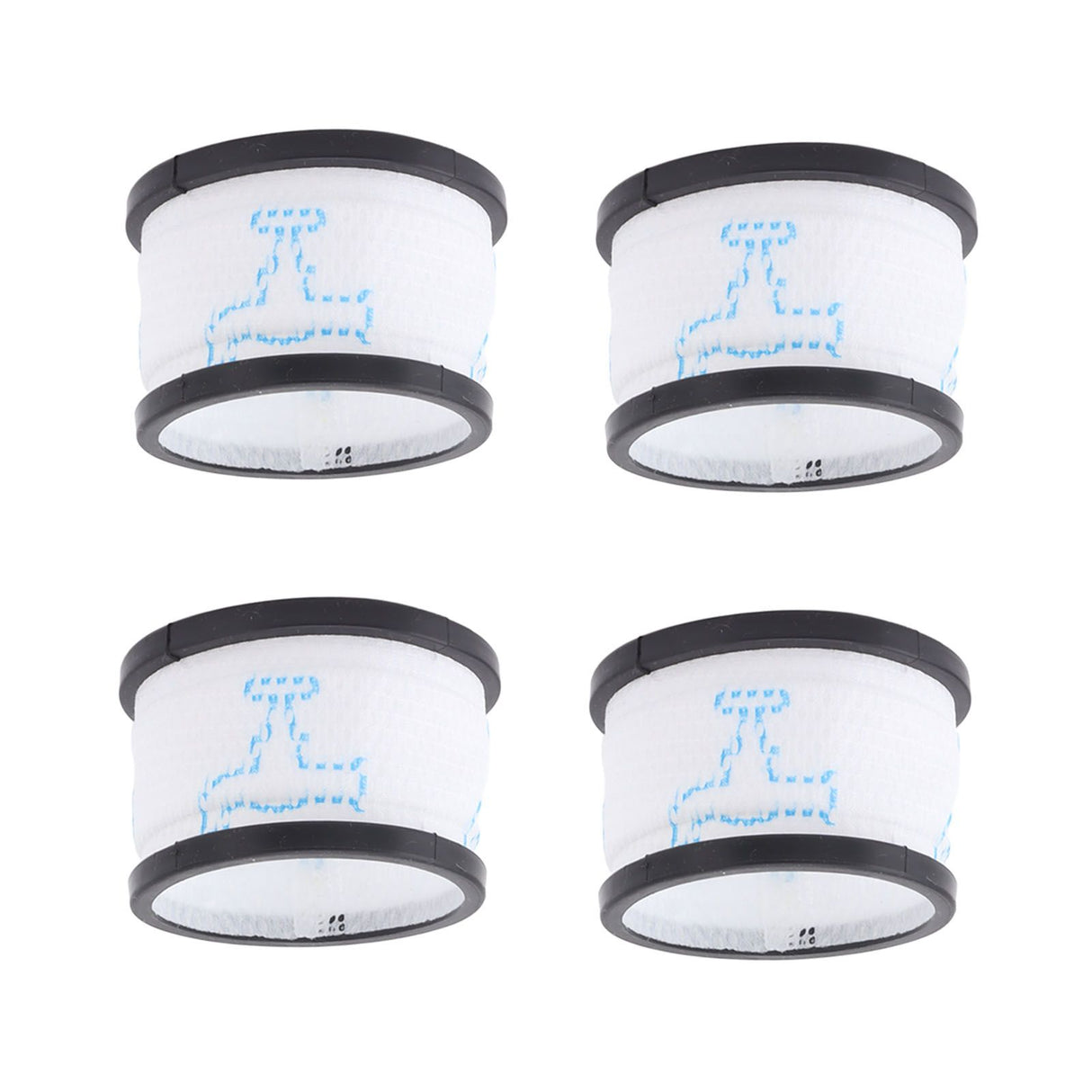 4pcs Vacuum Cleaner Replacement Filter Vacuum Cleaner Accessories Filters For INSE S600 S6P S6 Vacuum Cleaner Parts White