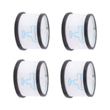 4pcs Vacuum Cleaner Replacement Filter Vacuum Cleaner Accessories Filters For INSE S600 S6P S6 Vacuum Cleaner Parts White
