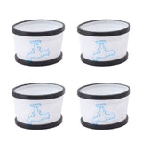 4pcs Vacuum Cleaner Replacement Filter Vacuum Cleaner Accessories Filters For INSE S600 S6P S6 Vacuum Cleaner Parts White - Extra Image