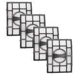 4PCS Vacuum Cleaner Strainer Filter Element Kit for Shark ZU560 XHEPA560 High Efficiency Particulate Filter