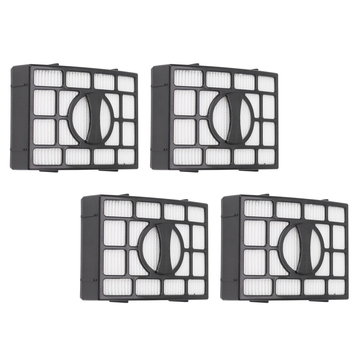 4PCS Vacuum Cleaner Strainer Filter Element Kit for Shark ZU560 XHEPA560 High Efficiency Particulate Filter