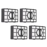 4PCS Vacuum Cleaner Strainer Filter Element Kit for Shark ZU560 XHEPA560 High Efficiency Particulate Filter - Low Angle