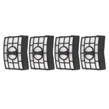 4PCS Vacuum Cleaner Strainer Filter Element Kit for Shark ZU560 XHEPA560 High Efficiency Particulate Filter