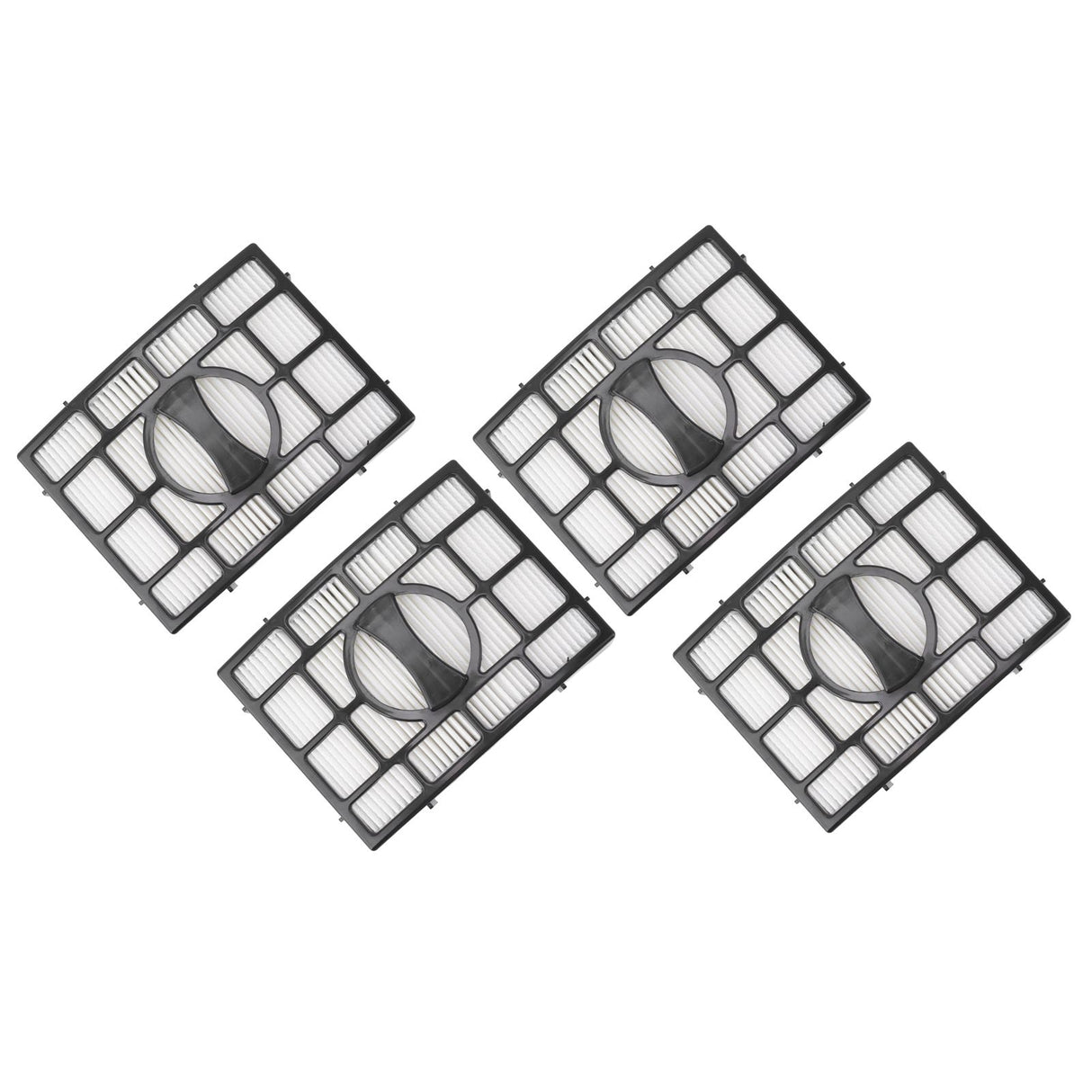 4PCS Vacuum Cleaner Strainer Filter Element Kit for Shark ZU560 XHEPA560 High Efficiency Particulate Filter