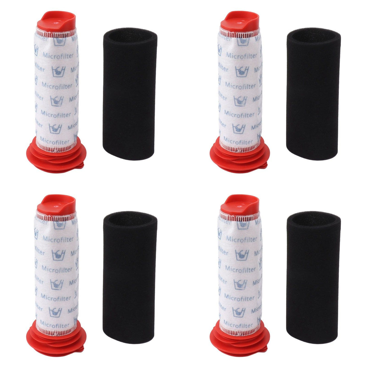 4Pcs Vacuum Cleaner Pre Motor Filter Foam Filter for Bosch 754176 754175 BCH6 Vacuum Cleaner Parts