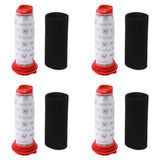 4Pcs Vacuum Cleaner Pre Motor Filter Foam Filter for Bosch 754176 754175 BCH6 Vacuum Cleaner Parts