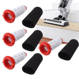4Pcs Vacuum Cleaner Pre Motor Filter Foam Filter for Bosch 754176 754175 BCH6 Vacuum Cleaner Parts