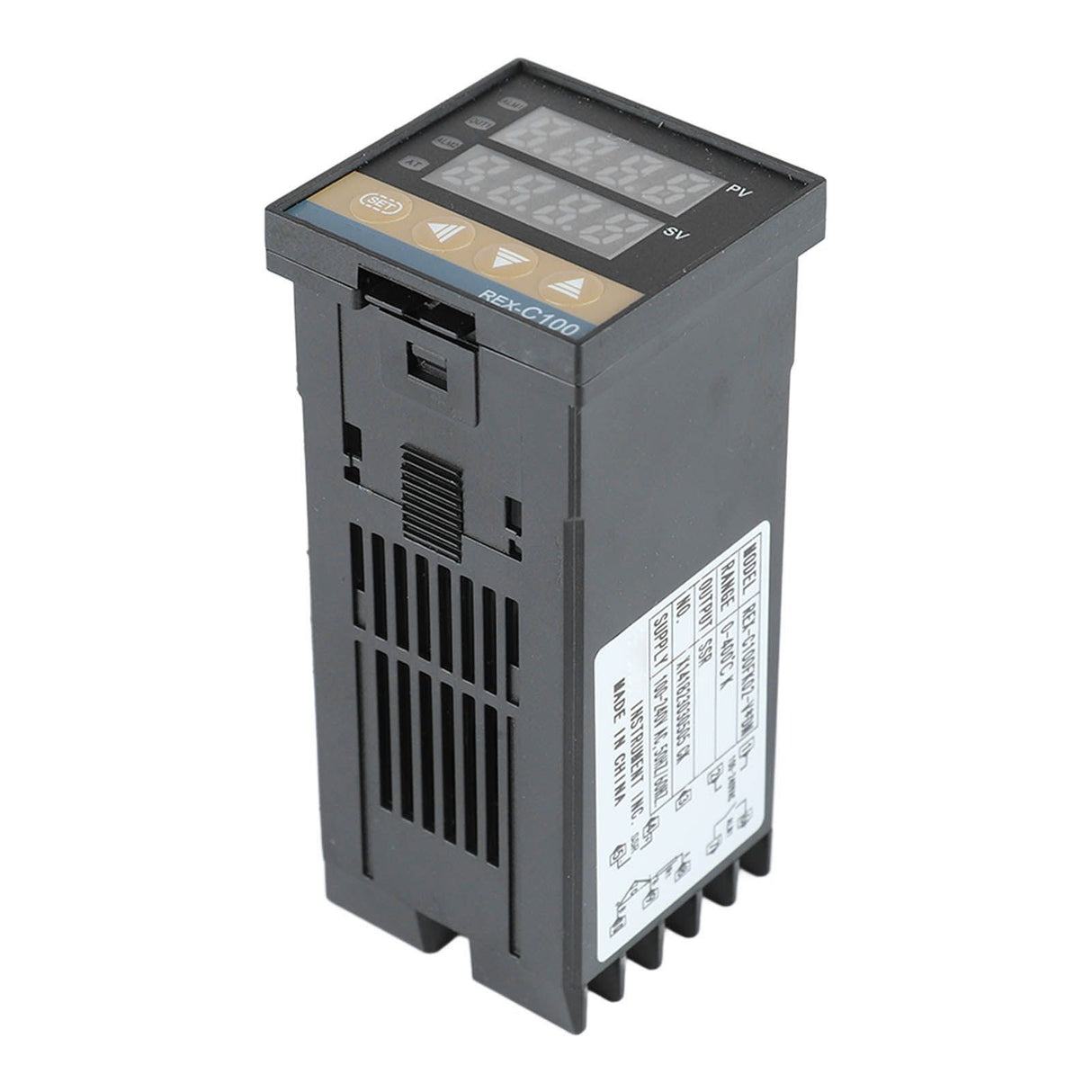 PID Temperature Controller Kit REX C100 Digital PID Temperature Controller with Solid State Relay 100‑240V REX C100FK02 V DN SSR DK