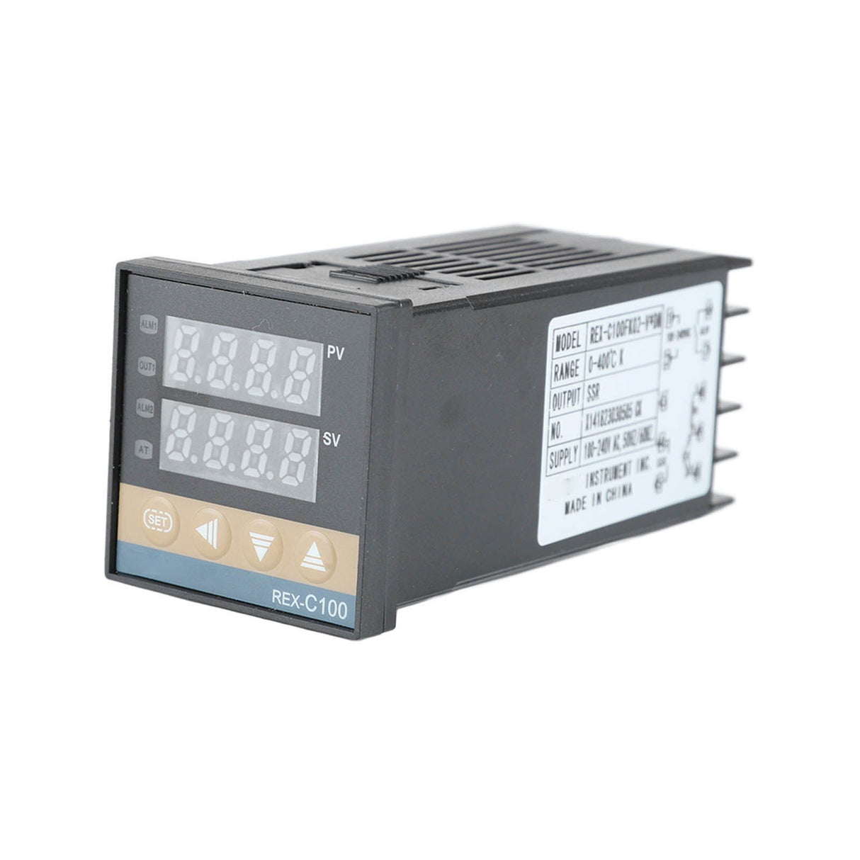 PID Temperature Controller Kit REX C100 Digital PID Temperature Controller with Solid State Relay 100‑240V REX C100FK02 V DN SSR DK