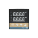 PID Temperature Controller Kit REX C100 Digital PID Temperature Controller with Solid State Relay 100‑240V REX C100FK02 V DN SSR DK
