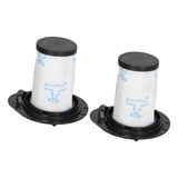 2Pcs Robot Vacuum Cleaner Replacement Filter for Rowenta ZR009002 RH9252 RH9276 RH9286 Robot Vacuum Cleaner - 45-Degree Angle