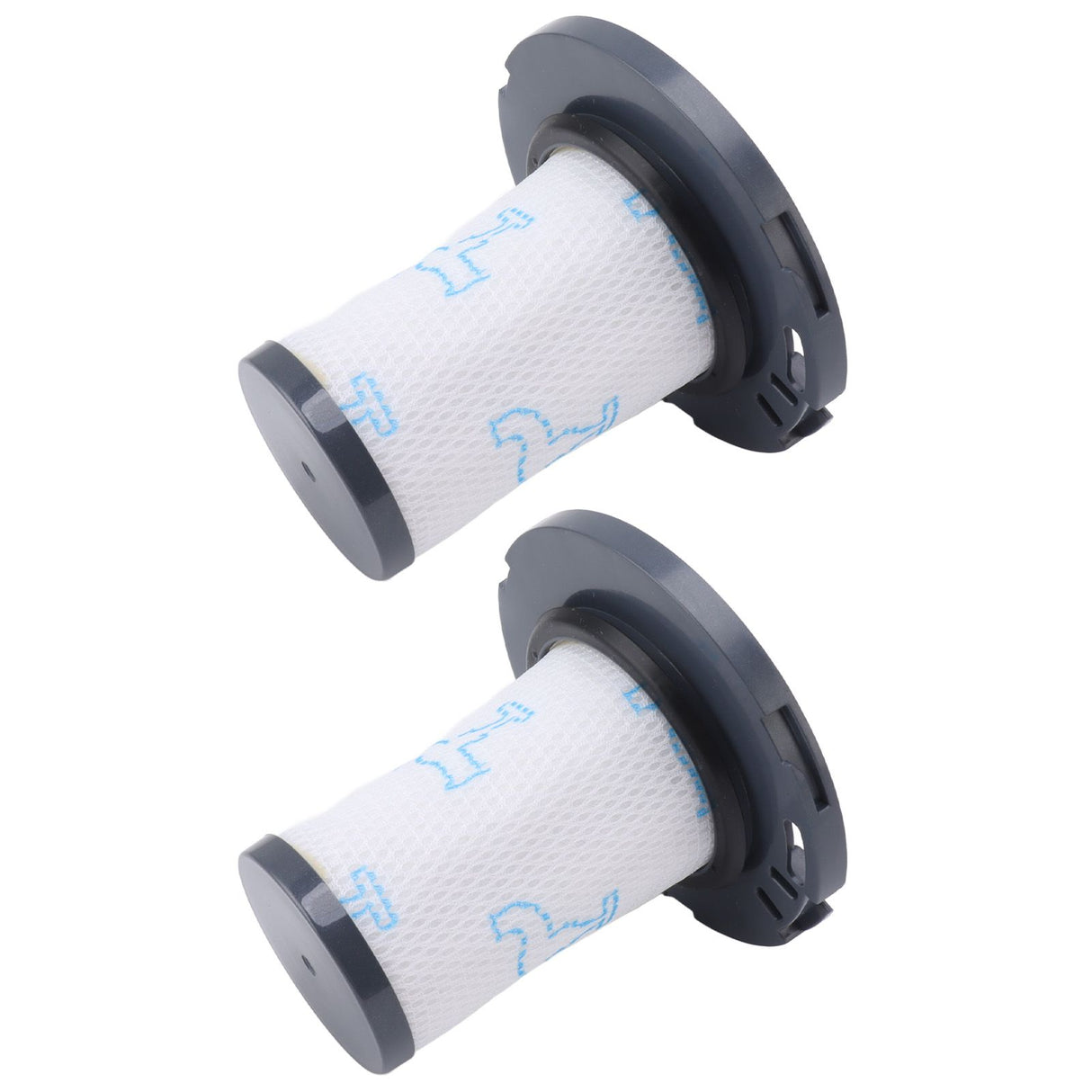 2PCS Robot Vacuum Filters Detachable Robot Vacuum Filters for Rowenta ZR009007 RH9890WO RH9879WO X FORCE FLEX