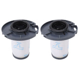 2PCS Robot Vacuum Filters Detachable Robot Vacuum Filters for Rowenta ZR009007 RH9890WO RH9879WO X FORCE FLEX - Close-Up Angle