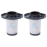 2PCS Robot Vacuum Filters Detachable Robot Vacuum Filters for Rowenta ZR009007 RH9890WO RH9879WO X FORCE FLEX