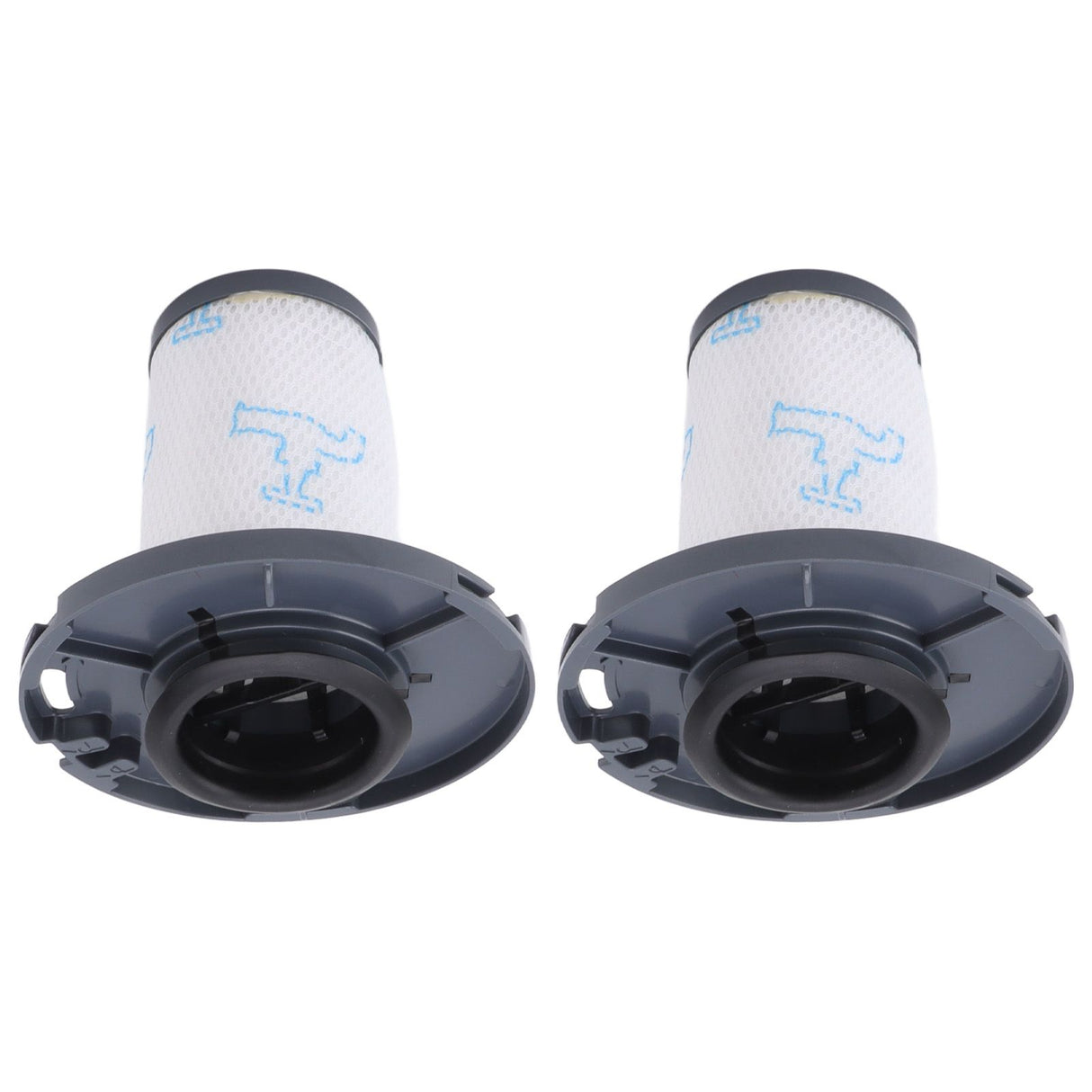 2PCS Robot Vacuum Filters Detachable Robot Vacuum Filters for Rowenta ZR009007 RH9890WO RH9879WO X FORCE FLEX