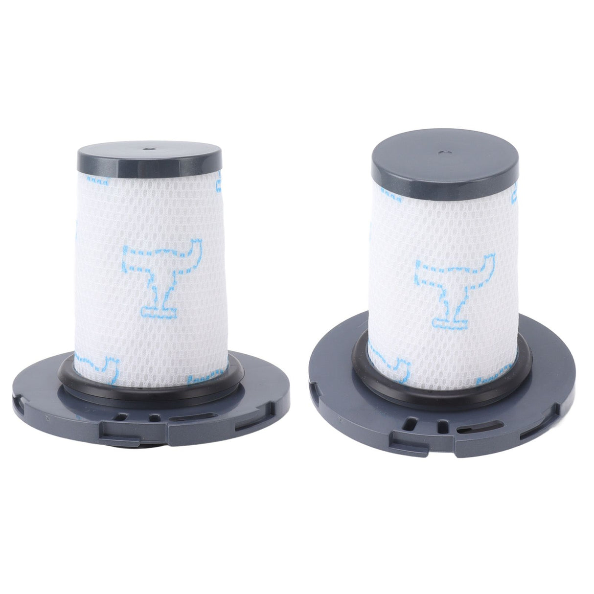 2PCS Robot Vacuum Filters Detachable Robot Vacuum Filters for Rowenta ZR009007 RH9890WO RH9879WO X FORCE FLEX