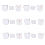 6PCS Vacuum Cleaner Filter Set Post Foam Felt Filter Replacement for Shark XPSTFH380 ZS360 ZS361C ZS362 - Front View