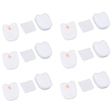 6PCS Vacuum Cleaner Filter Set Post Foam Felt Filter Replacement for Shark XPSTFH380 ZS360 ZS361C ZS362
