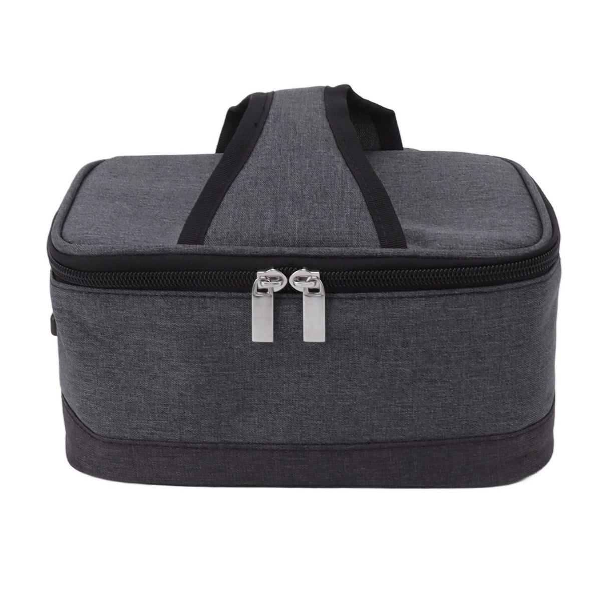 Portable Electric Lunch Box Food Heater USB Constant Heating Insulation Bag Heated Lunch Box Bag Light Gray