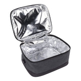Portable Electric Lunch Box Food Heater USB Constant Heating Insulation Bag Heated Lunch Box Bag Light Gray