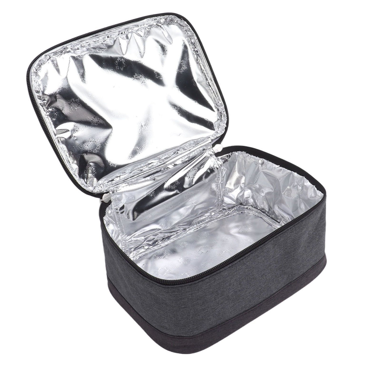 Portable Electric Lunch Box Food Heater USB Constant Heating Insulation Bag Heated Lunch Box Bag Light Gray