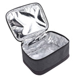 Portable Electric Lunch Box Food Heater USB Constant Heating Insulation Bag Heated Lunch Box Bag Light Gray