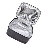 Portable Electric Lunch Box Food Heater USB Constant Heating Insulation Bag Heated Lunch Box Bag Light Gray