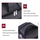 Portable Electric Lunch Box Food Heater USB Constant Heating Insulation Bag Heated Lunch Box Bag Light Gray - Extra Image