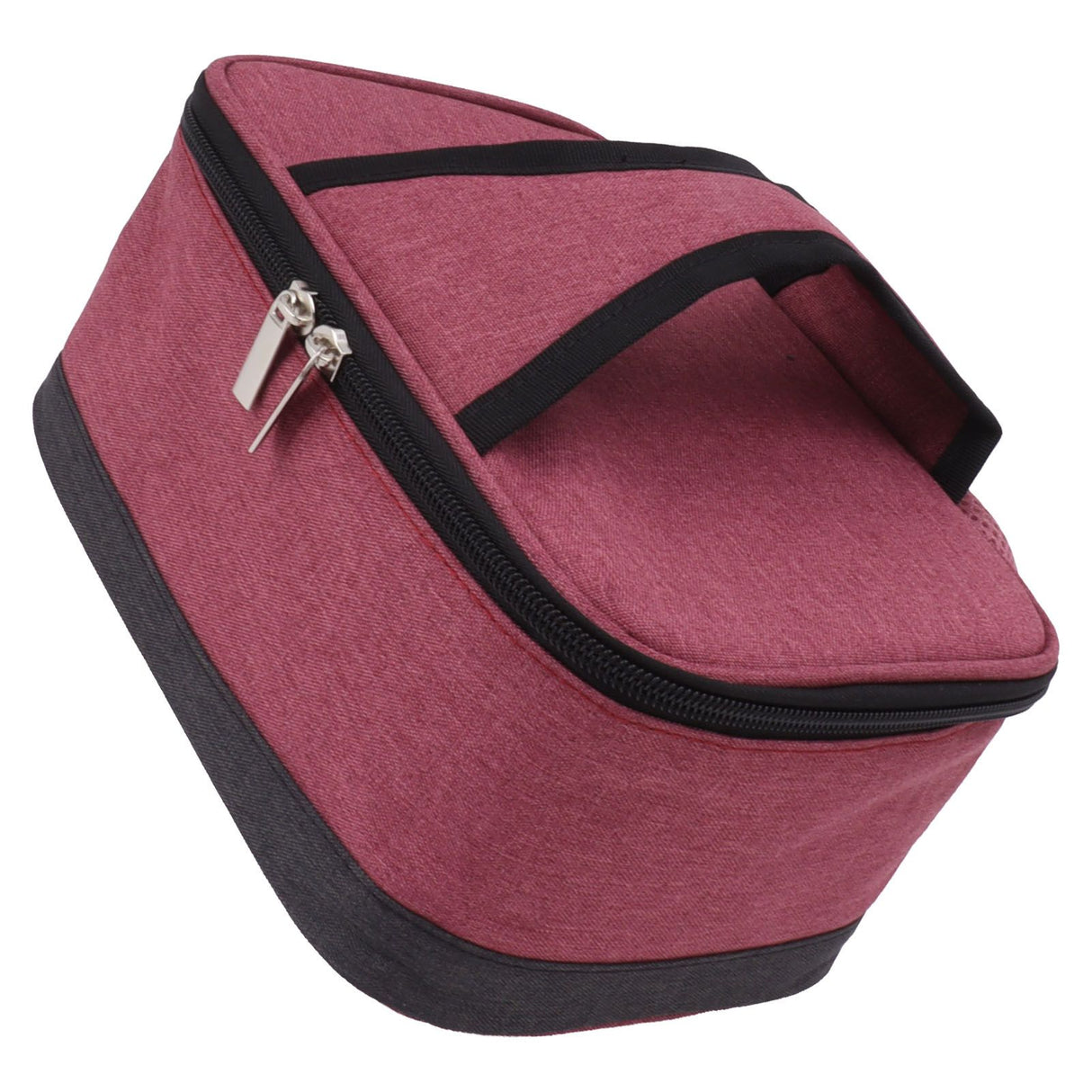 USB Heating Insulation Bag Portable Electric Heating Food Container Constant Temperature Heating Bag for Outdoor Wine Red