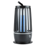 Electric Fly Killing Light 110V 220V PP USB Rechargeable Silent Fly Trap Lamp for Indoor Outdoor - Low Angle