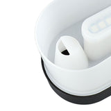 Colorful Flame Air Aroma Diffuser Humidifier Mini Noiseless Essential Oil Diffuser for Home Office Black