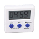 Digital Timer Learning Sports Electronic Timer Simple Timer for Home Kitchen Exercise Baking Playtime - Side View