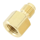 3pcs Air Conditioner Brass Adapter Durable Vacuum Adapter Portable Charging Vacuum Port Adapter for Home Appliances
