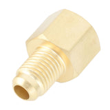 3pcs Air Conditioner Brass Adapter Durable Vacuum Adapter Portable Charging Vacuum Port Adapter for Home Appliances