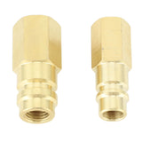 R134A Air Conditioner Connector 1/4 in SAE Adapter R134A Air Conditioner Connector for Refrigerant System