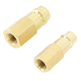 R134A Air Conditioner Connector 1/4 in SAE Adapter R134A Air Conditioner Connector for Refrigerant System