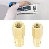 R134A Air Conditioner Connector 1/4 in SAE Adapter R134A Air Conditioner Connector for Refrigerant System - Extra Image