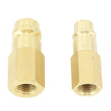 R134A Air Conditioner Connector 1/4 in SAE Adapter R134A Air Conditioner Connector for Refrigerant System